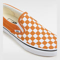 Sneakers Vans Slip-On orange checkerboard