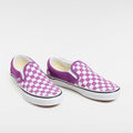 Sneakers Vans Slip-On violet checkerboard