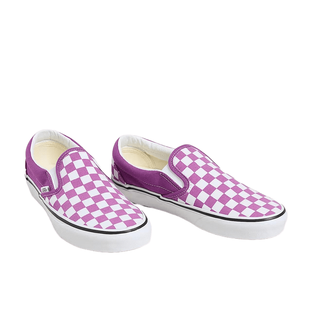 Sneakers Vans Slip-On violet checkerboard