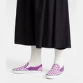 Sneakers Vans Slip-On violet checkerboard