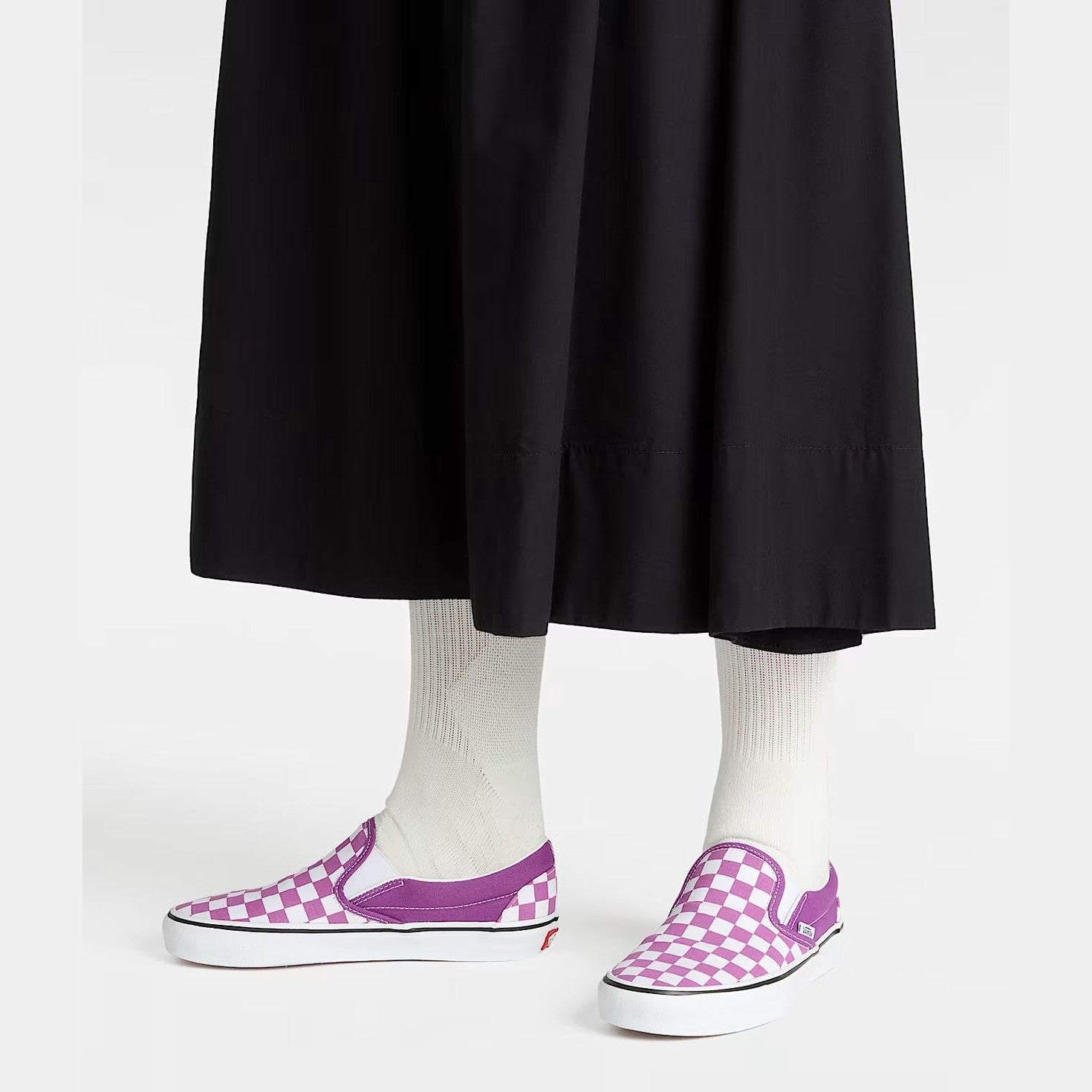 Sneakers Vans Slip-On violet checkerboard