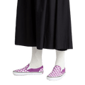 Sneakers Vans Slip-On violet checkerboard