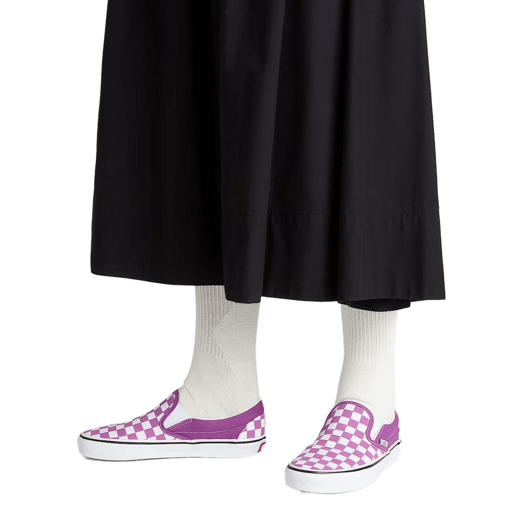 Sneakers Vans Slip-On violet checkerboard