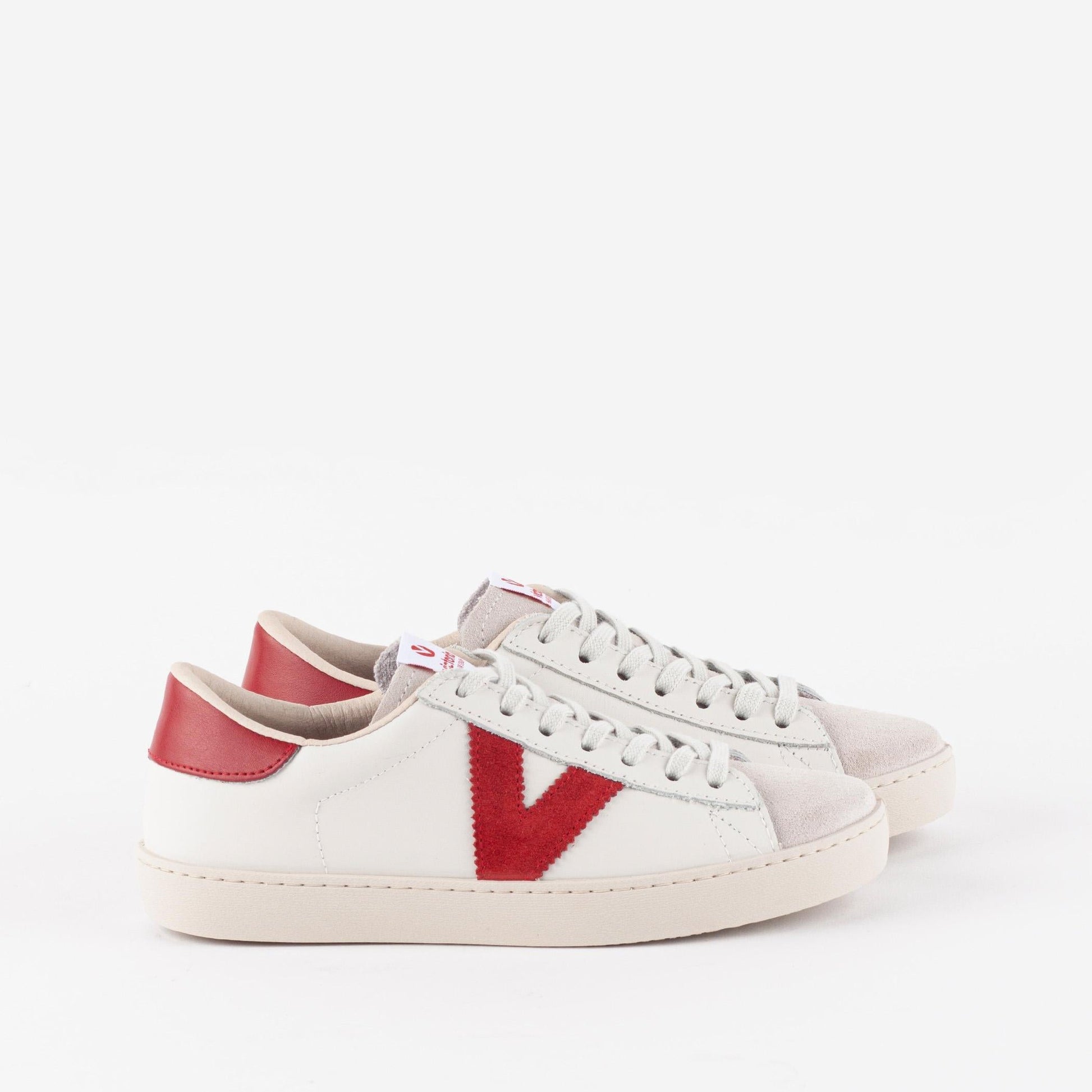 Sneakers Victoria Berlin Piel carmin