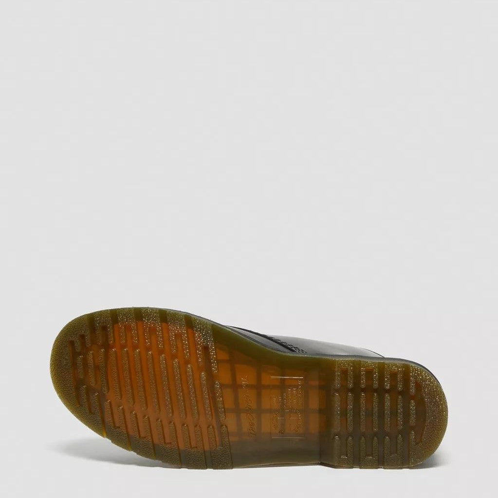 Stivali Dr Martens 101 smooth black yellow stitch
