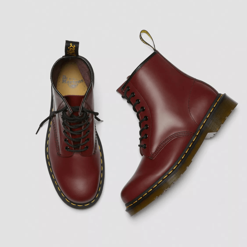 Stivali Dr Martens 1460 Cherry Red Smooth