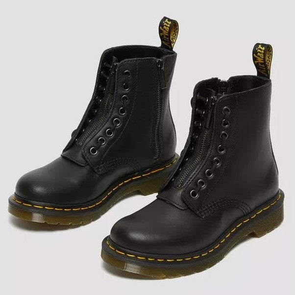 Stivali Dr Martens 1460 Pascal Frnt Zip Blk Nappa