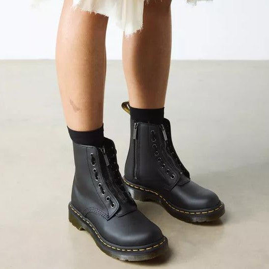 Stivali Dr Martens 1460 Pascal Frnt Zip Blk Nappa