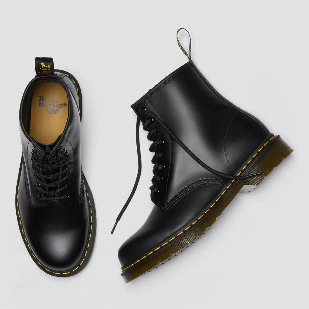 Stivali Dr Martens 1460 smooth 8 eye black
