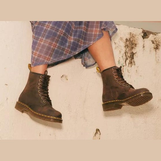 Stivali Dr Martens 1461 Dk Brown Crazy Horse