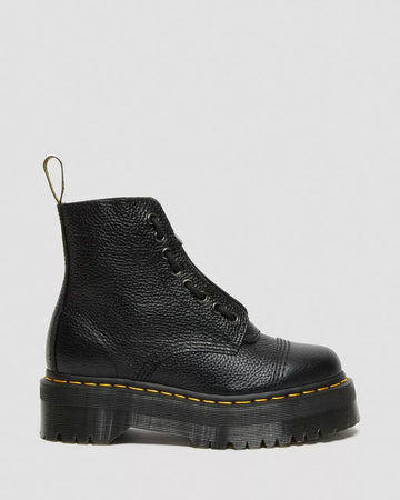 Dr Martens Sinclair Platform Milled Nappa -saappaat musta