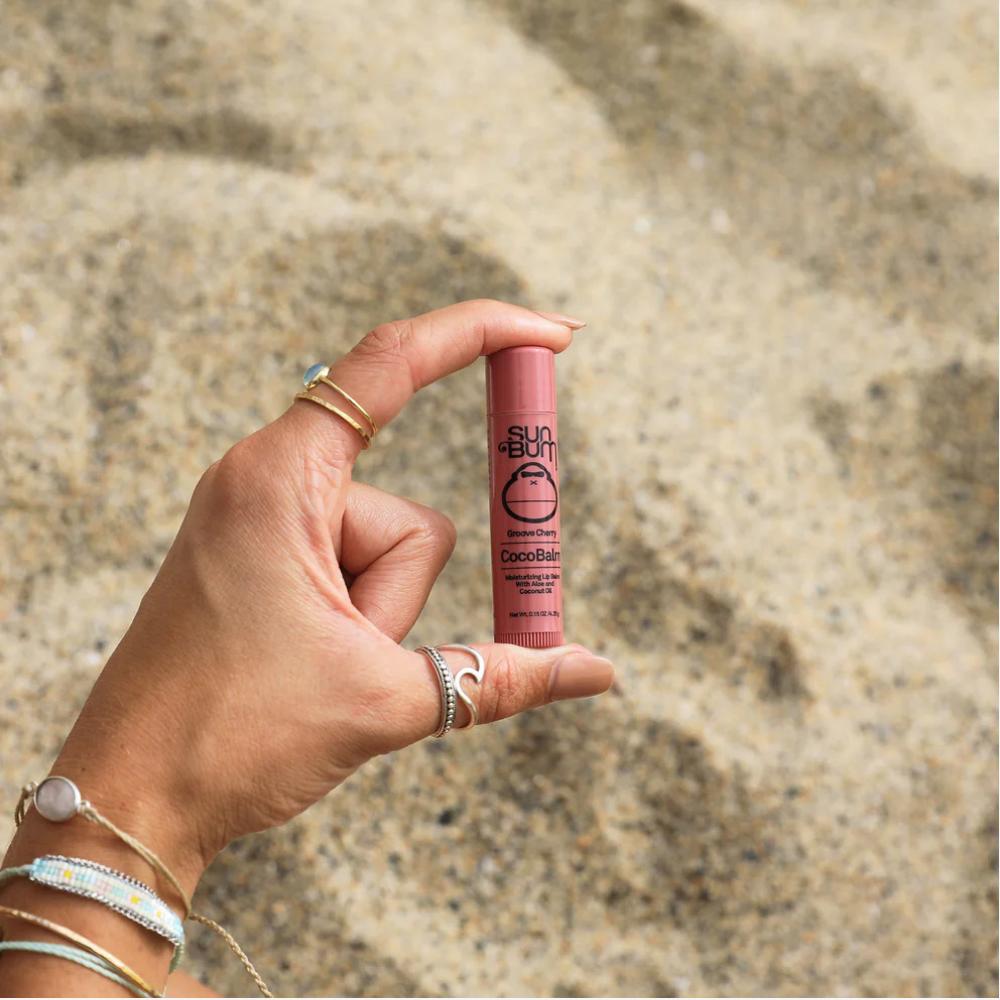 Sun Bum CocoBalm Moinst Lip Balm Groove Cherry
