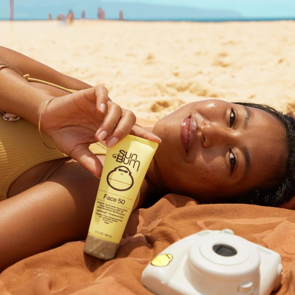 Sun Bum SPF 50 Clear Face Sunscreen Lotion