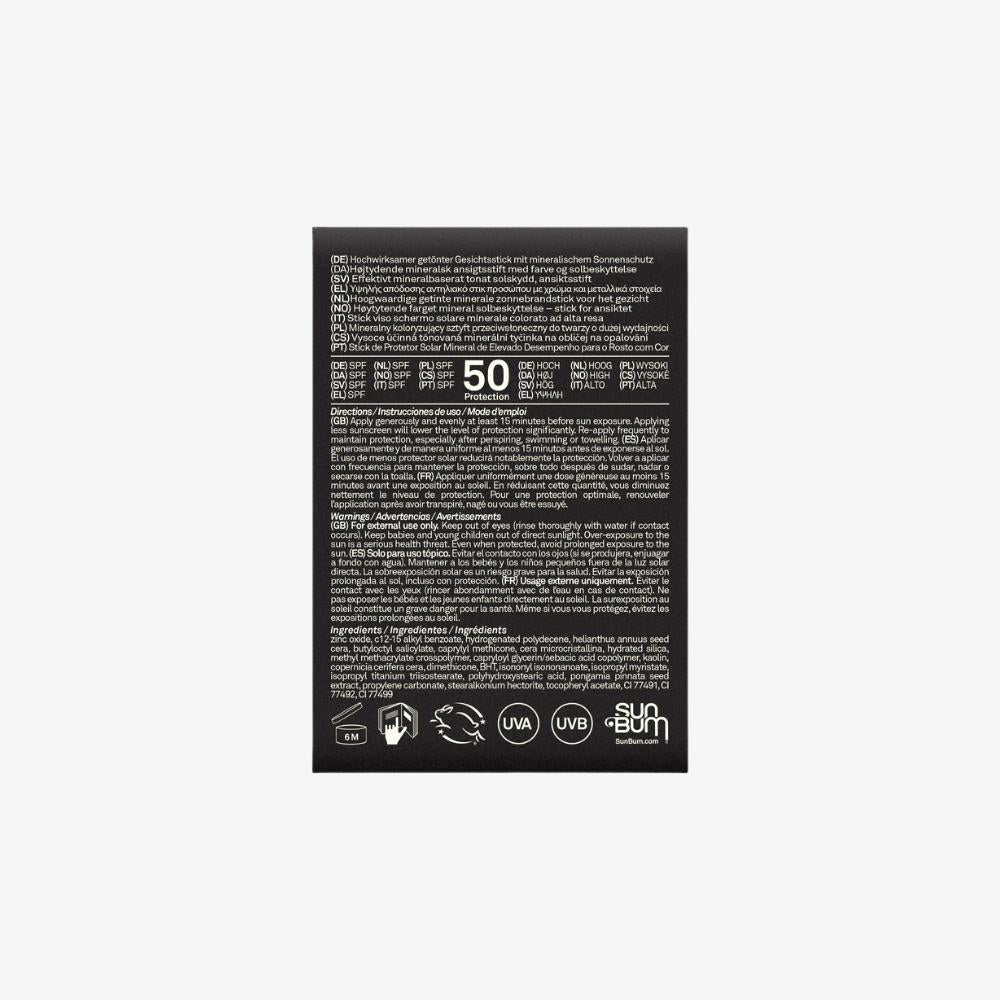 Sun Bum Signature SPF 50 Tinded Face Stick