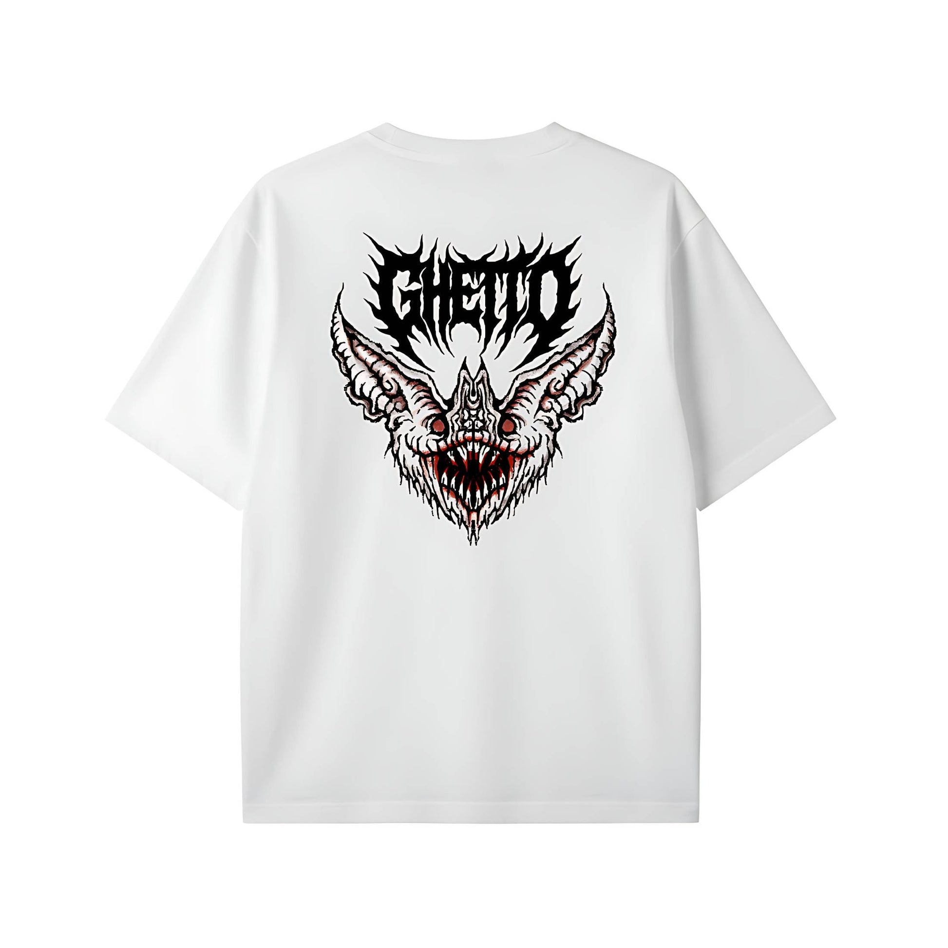 T-Shirt Bat White – Streetwear