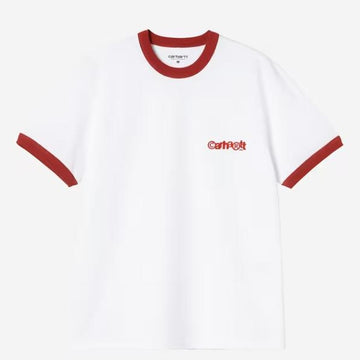 T Shirt Carhartt Ringer White