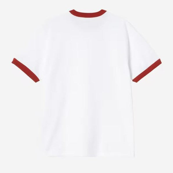 T Shirt Carhartt Ringer White