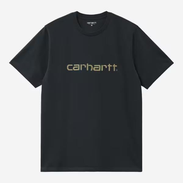 T Shirt Carhartt Script Navy