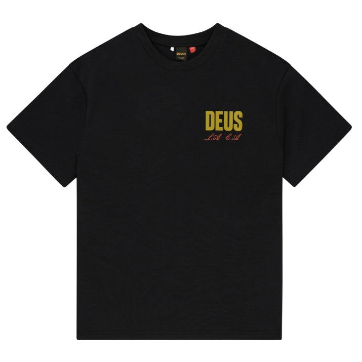 T-Shirt Deus Ex Machina Cutaway Black