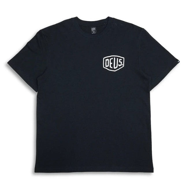 T-Shirt Deus Ex Machina Frontage Black