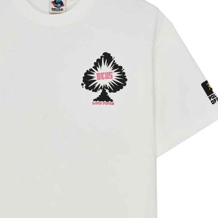 T-Shirt Deus Ex Machina Turpentine Os White