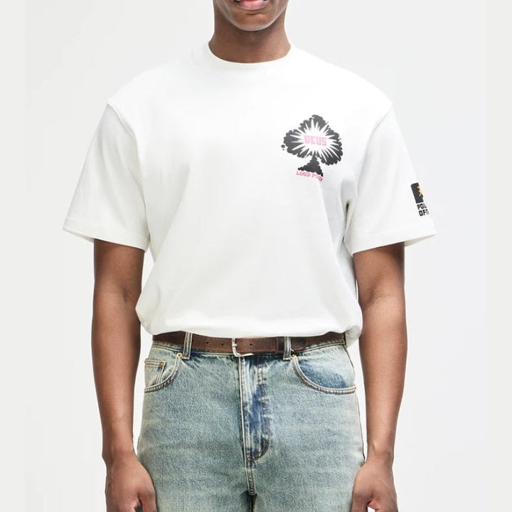 T-Shirt Deus Ex Machina Turpentine Os White