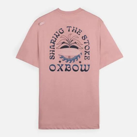 T Shirt Oxbow Stocked Rose