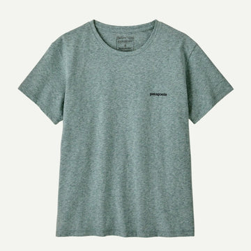 T-Shirt Patagonia Logo Resp Green