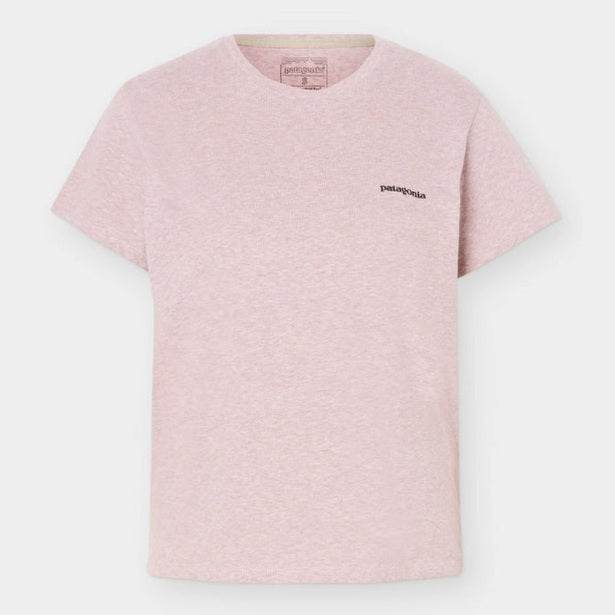 T-Shirt Patagonia Logo Resp Rose