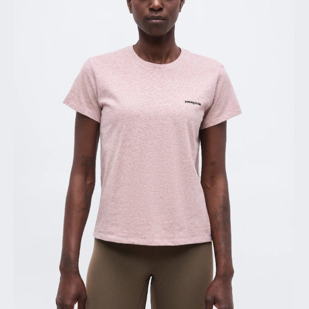 T-Shirt Patagonia Logo Resp Rose