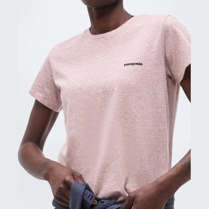 T-Shirt Patagonia Logo Resp Rose