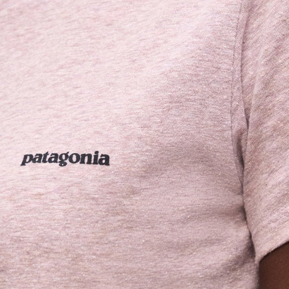 T-Shirt Patagonia Logo Resp Rose