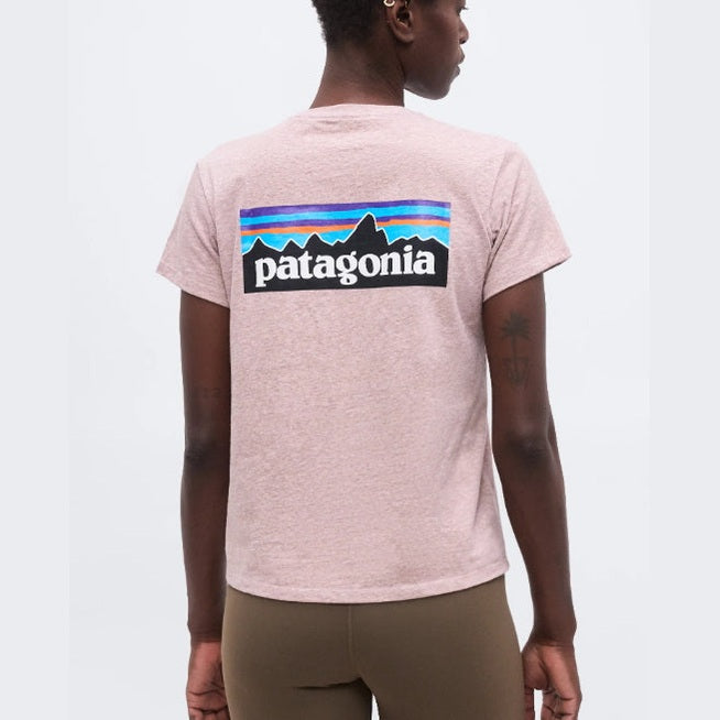 T-Shirt Patagonia Logo Resp Rose