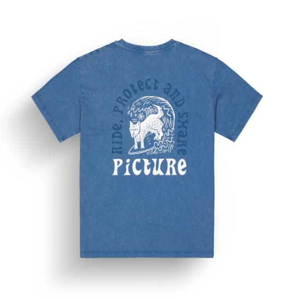 T Shirt Picture Pictureride Serenity Blue Wshd