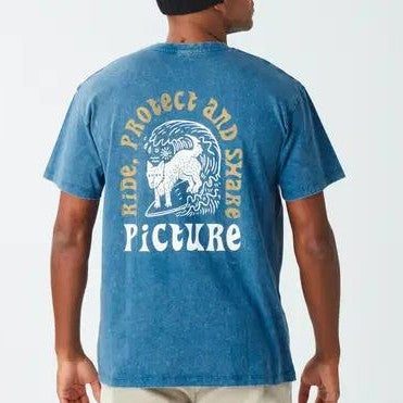 T Shirt Picture Pictureride Serenity Blue Wshd