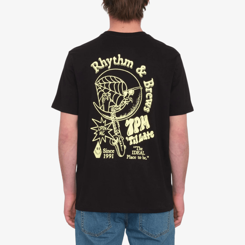 T-Shirt Volcom Rhythm 1991 Black