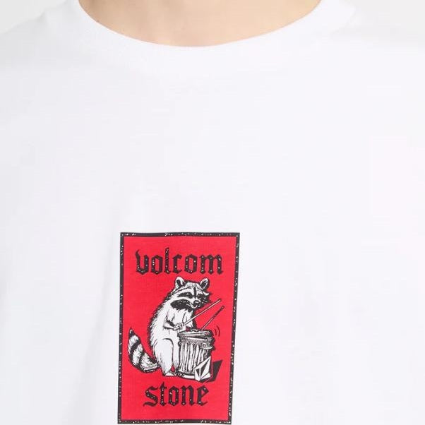 T-Shirt Volcom Rockout White
