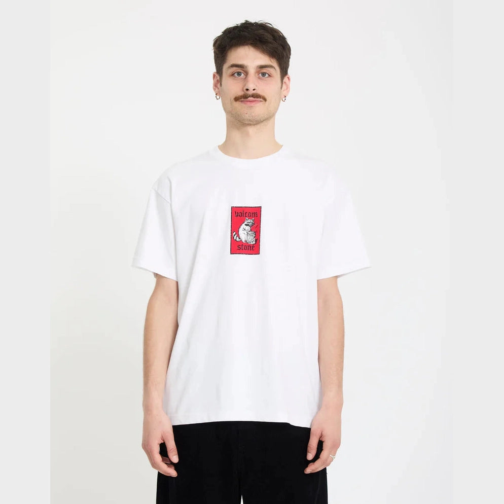 T-Shirt Volcom Rockout White