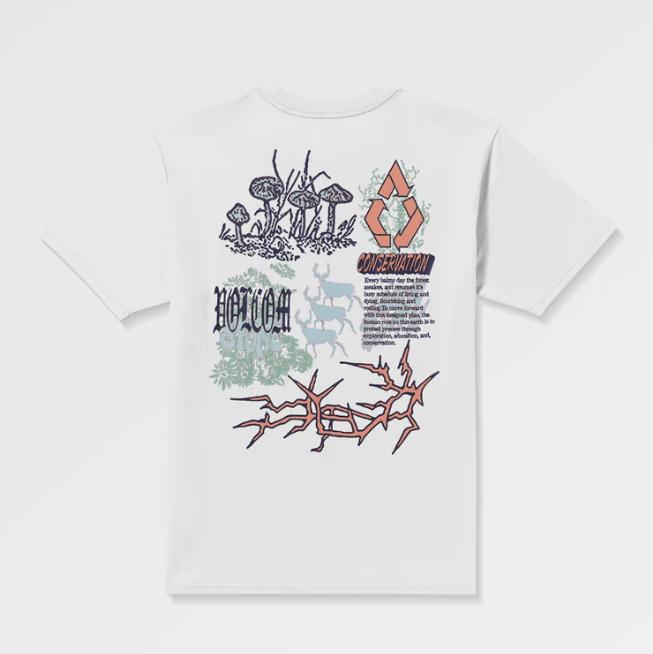 T-Shirt Volcom Stone Matter White