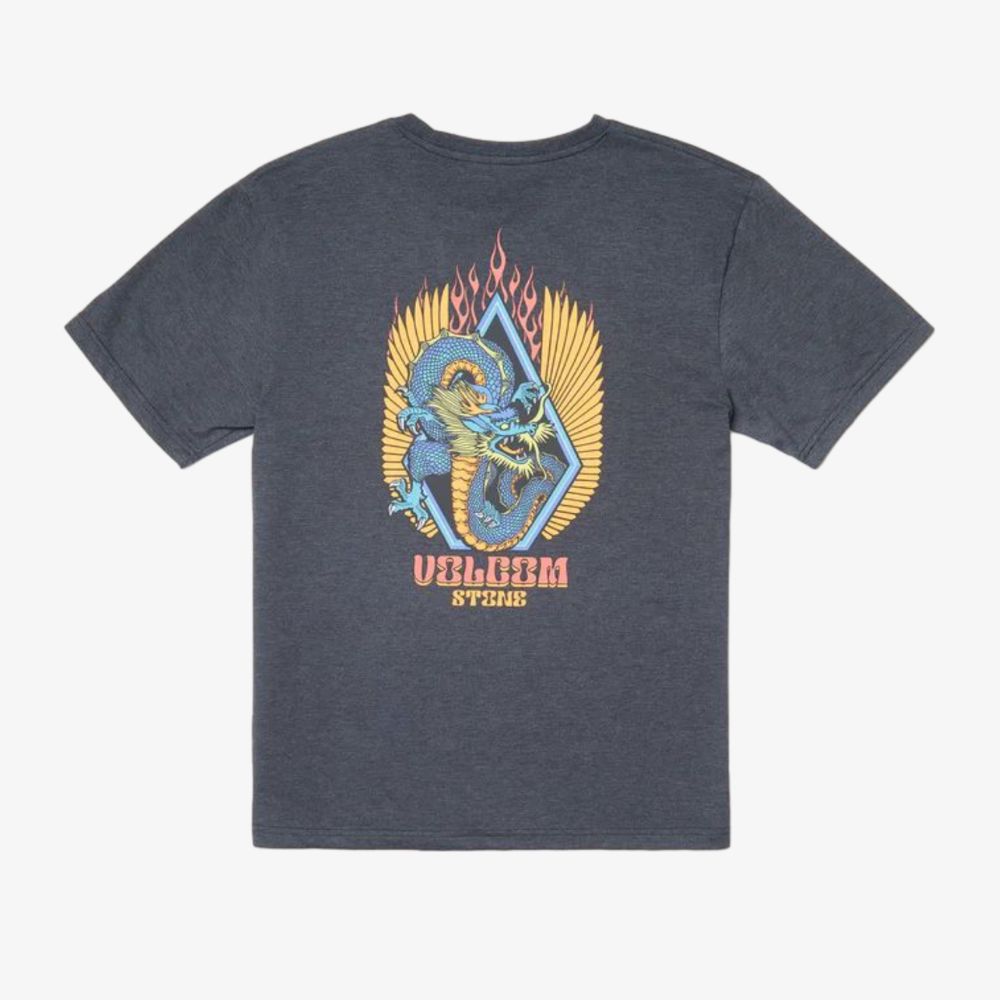 T-Shirt Volcom Sure Thing HTH Black