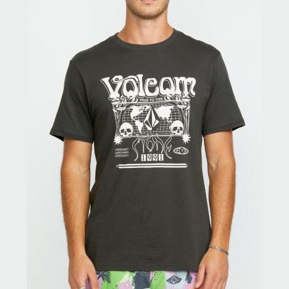 T-Shirt Volcom Worldly Gray
