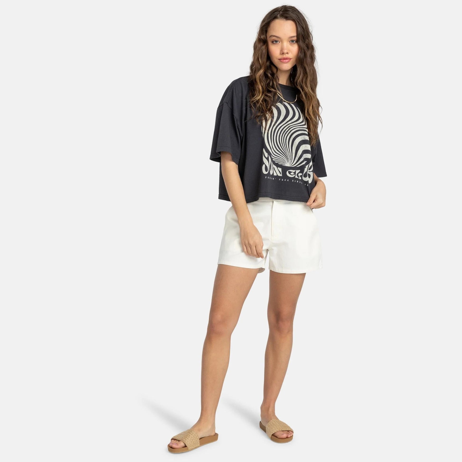 T-shirt Billabong Sun Club off black