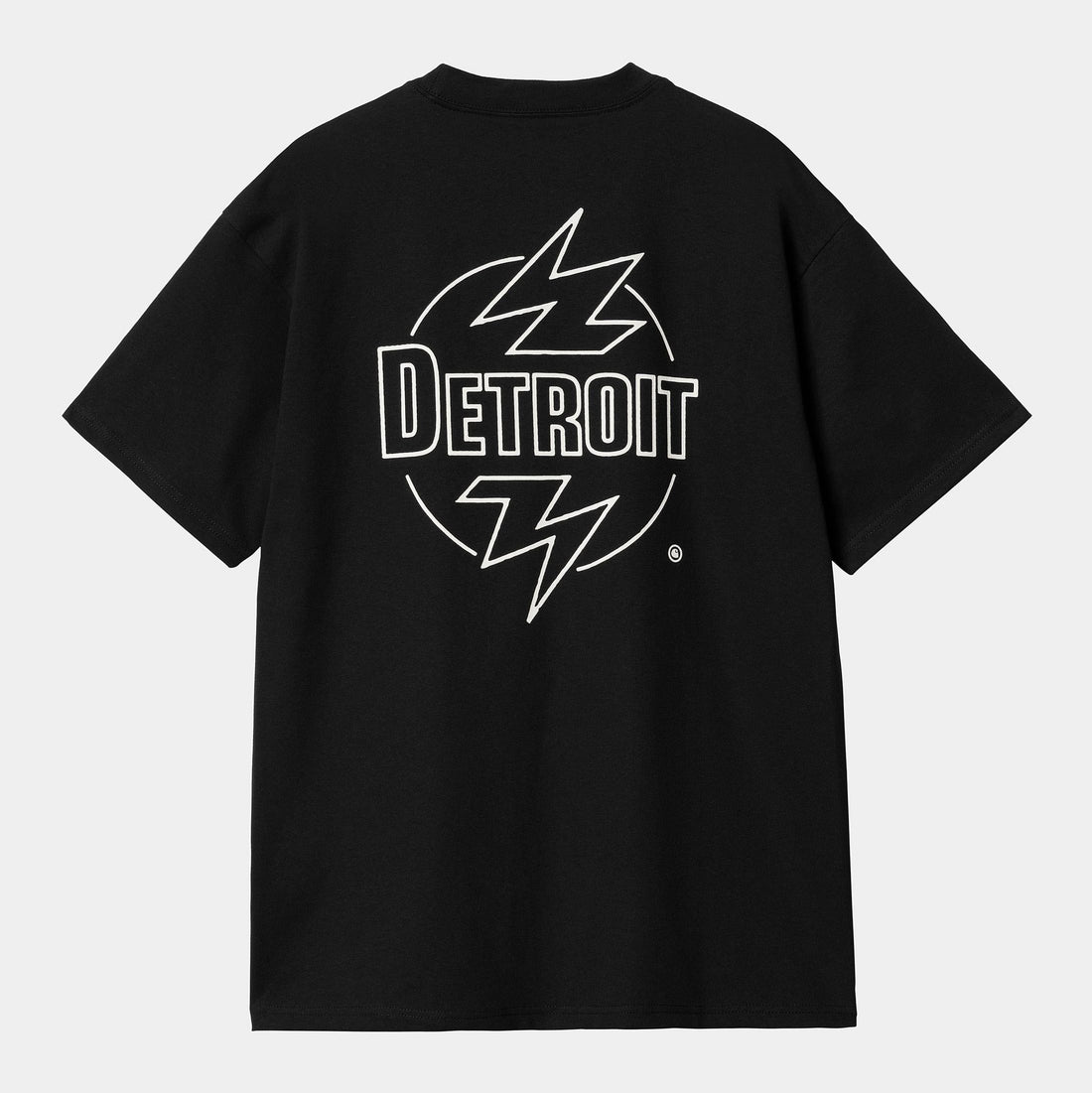 T-shirt Carhartt Ablaze black wax