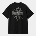 T-shirt Carhartt Ablaze black wax
