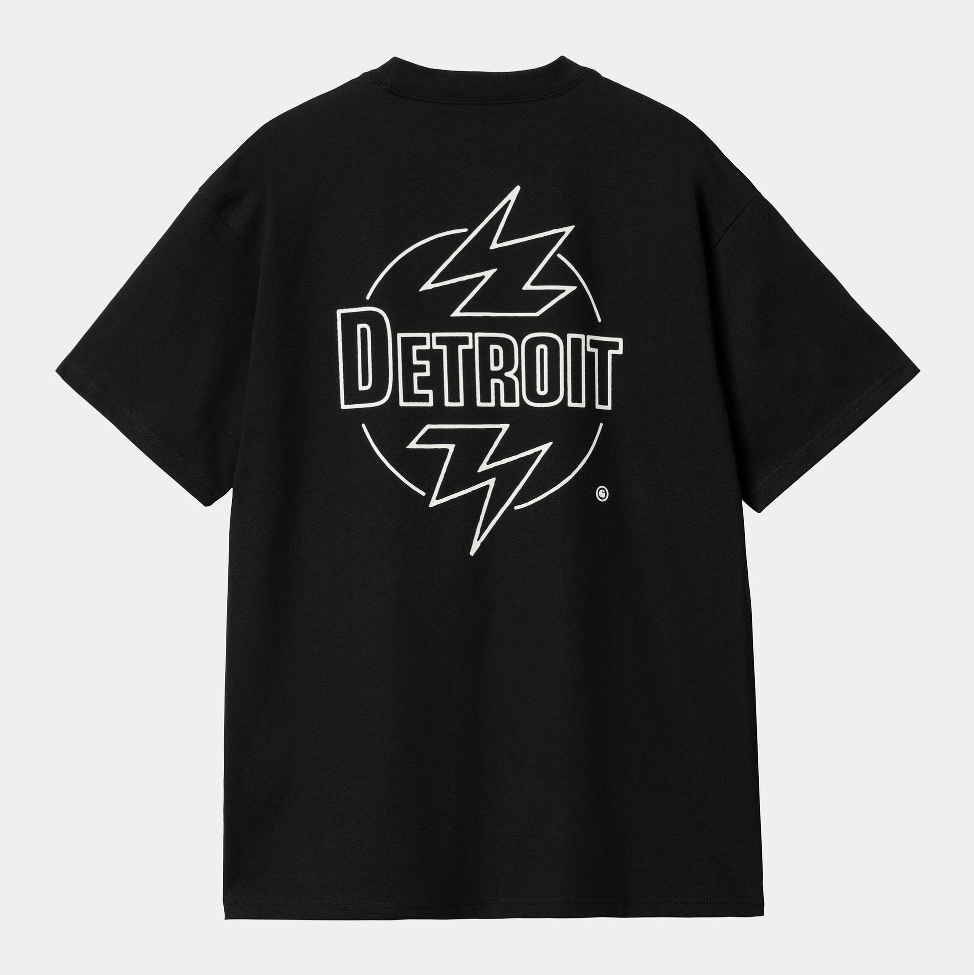 T-shirt Carhartt Ablaze black wax