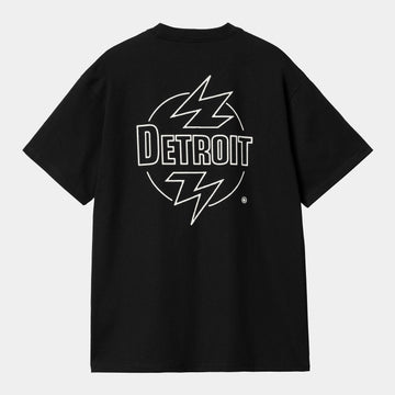 T-shirt Carhartt Ablaze black wax