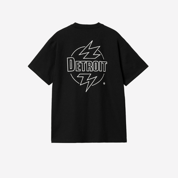 T-shirt Carhartt Ablaze black wax