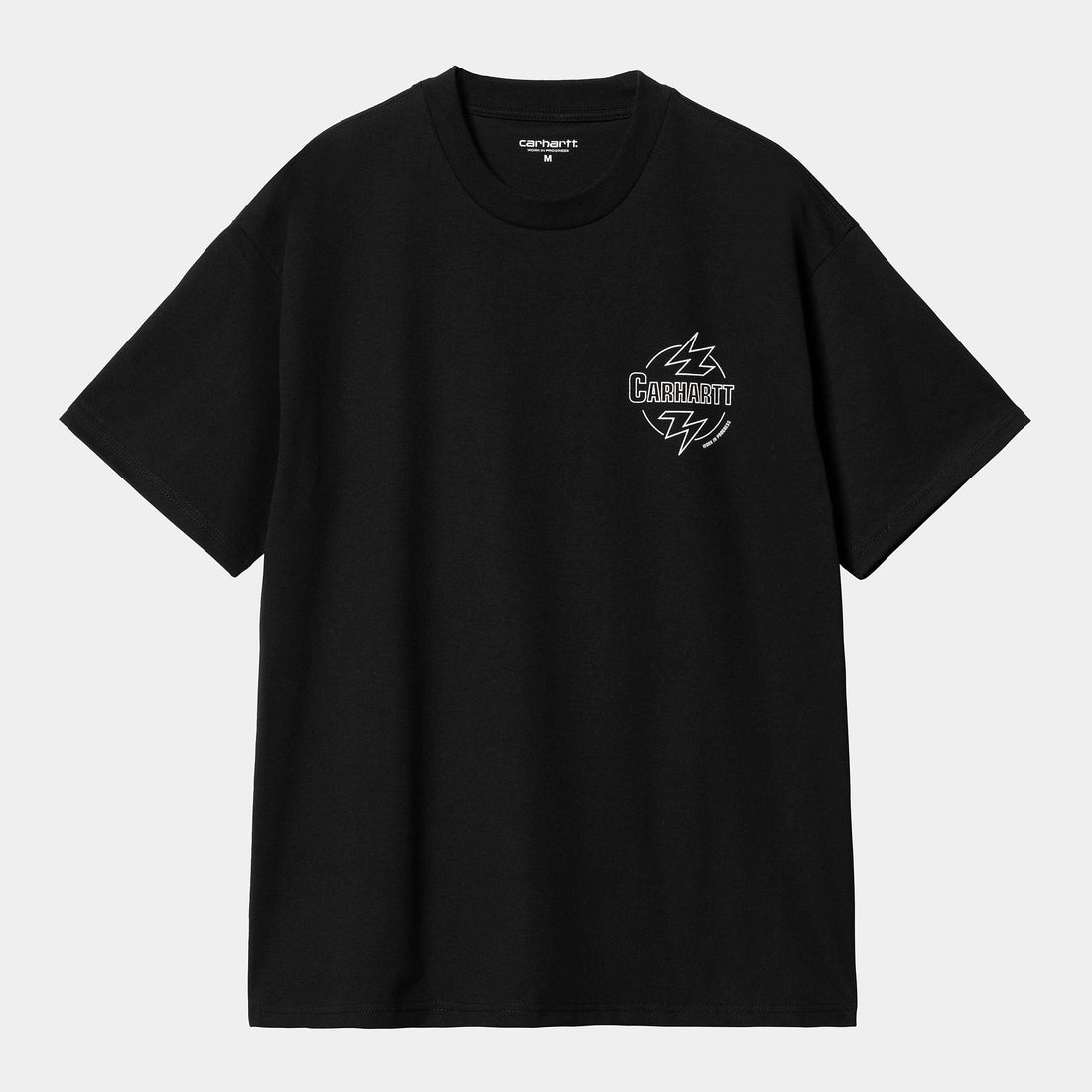 T-shirt Carhartt Ablaze black wax