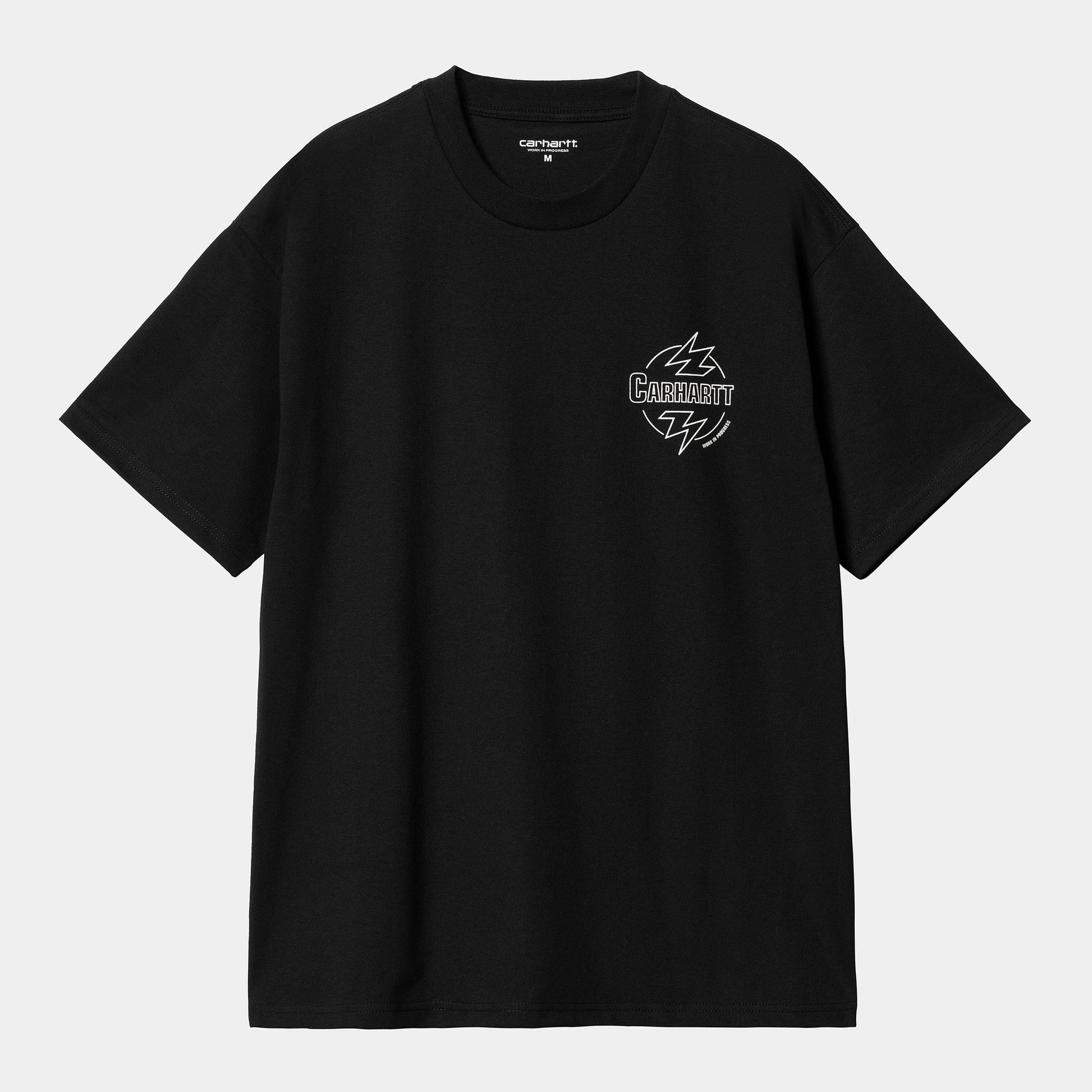 T-shirt Carhartt Ablaze black wax