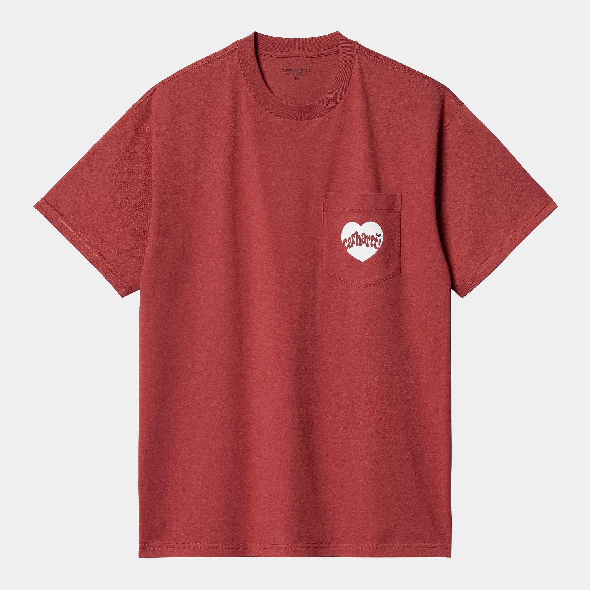 T-shirt Carhartt Amour Pocket tuscany white